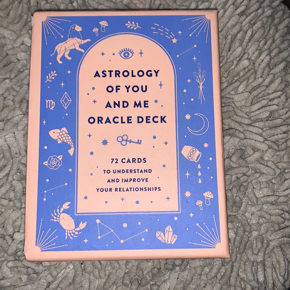 Astrology of you and me oracle deck